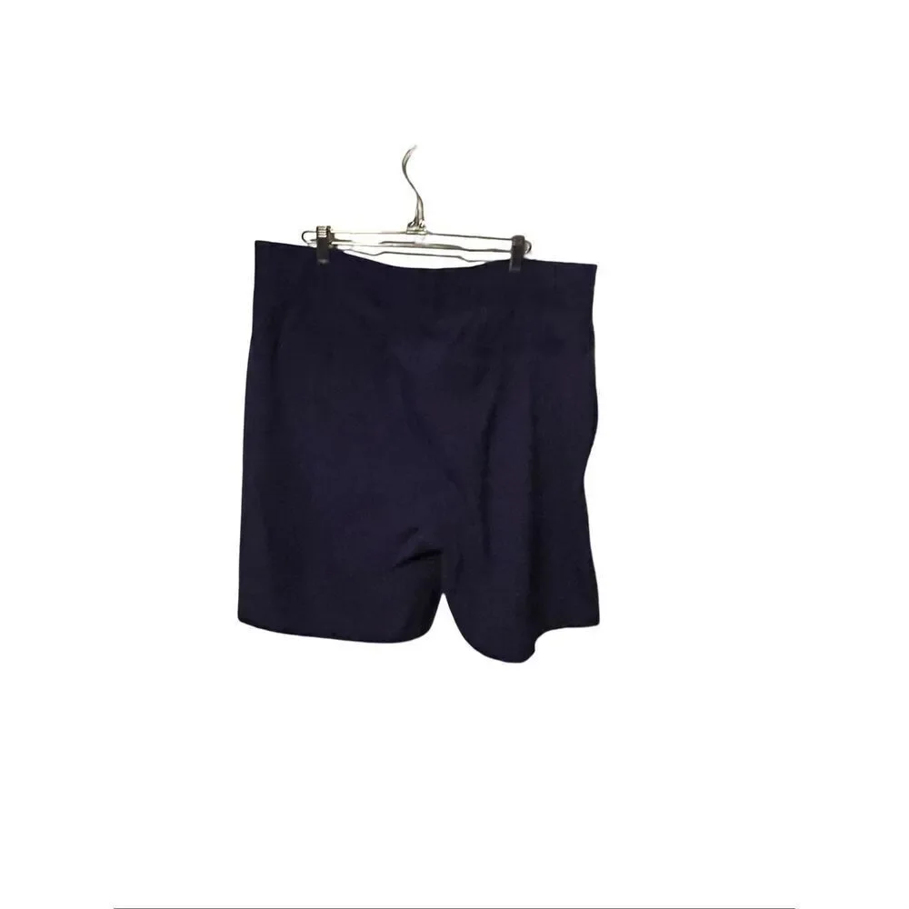 Trunks Land To Water Mens Navy Blue Stretch Classic Swim Board Shorts Size 38